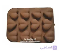 قالب کیک و دسر قلب تپل عددی ۱۲