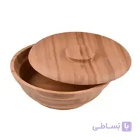 کاسه سالاد چوبی بامبو برند بامبوم مدل مینولا