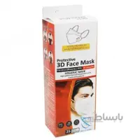 ماسک تنفسی سه بعدی چهار لایه سامان مدل kf94 بسته 25 عددی