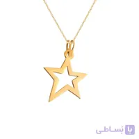 آویز طلا زنانه طرح ستاره کد LP603