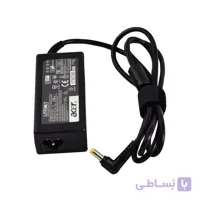 شارژر لپ تاپ ایسر 19 ولت 3.42 آمپر 5.5X1.7 ا Acer Laptop adapter 19 Volts 3.42 Ampere 5.5*1.7