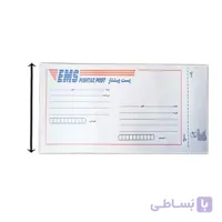 پاکت پستی لمینت مشکی 110 طرح پیشتاز