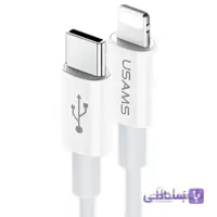 کابل تبدیل USB-C به لایتینگ یوسمز US-SJ44 U44 ا Usams U44 SJ406 USB-C To Lightning Cable 1.2m