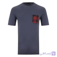 تیشرت یقه گرد پریمو مدل جیب دار 1475/41