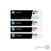 کارتریج تونر لیزری رنگی اچ پی HP 508A 4 Color Toner Cartridges