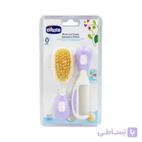 ست برس و شانه نوزاد چیکو رنگ زرد ا Chicco Brush and Comb