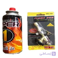 سرپیک شعله افکن مدل 733 به همراه کپسول گاز