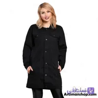 کت جین زنانه مشکی MAVI قد 85 سانتی متر