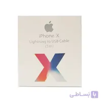 کابل تبدیل USB به لایتنینگ iPhone X طول 1 متر
