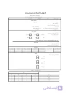 چک لیست ممیزی ایمنی HSE پروژه احداث کانال اصلی و ابنیه مربوطه