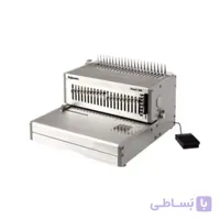 دستگاه صحافی فنر پلاستیکی برقی مدل E500 فلوز ا Electric plastic spring binding machine, model E500, float