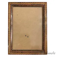 قاب خاتم کاری مدل تک گل سایز A4