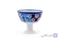 کاسهبستنی خوری چینی میبد مروارید طرح شطرنجی