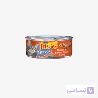 کنسرو گربه با طعم مرغ و سالمون Friskies فریسکیز 150 گرم