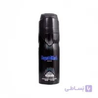 اسپری بدن مردانه رودیر مدل بوگاتی بلک حجم 200 میلی لیتر ا Rodier Bugatti Black Body Spray