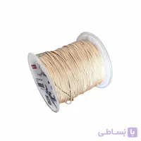 نخ دستبند رنگ کرم طلایی براق درجه یک