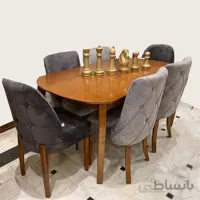 صندلی غذا خوری مدل بوگاتی چوب توسکا افرند