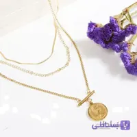گردنبند زنانه مدل سکه