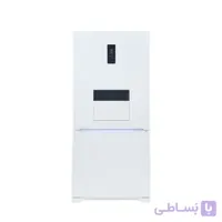 یخچال فریزر کمبی هیمالیا مدل امگا پلاس باردار با یخساز سفید چرمی ا Himalayan Combi Freezer Refrigerator Model Omega Plus Pregnant with White Leather Freezer