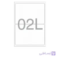 کاغذ پشت چسب دار A4 برش خورده نواجت مدل 2L