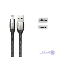 کابل شارژ و دیتا آیفون برند Baseus مدل Baseus l TZCALSP Black retail طول 1 متر 2.4 آمپر