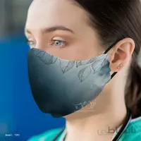 ماسک 3 لایه با قابلیت تعویض فیلتر مدل T091
