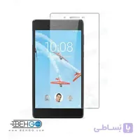 گلس تبلت lenovo tab7 7504 بی رنگ و شفاف یا محافظ صفحه نمایش شیشه ای تبلت Glass Screen Protector Lenovo tab7 7504