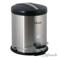 سطل زباله استیل 15 ليتر سركوله Circule