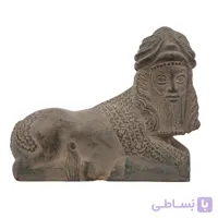 مجسمه تندیس و پیکره شهریار مدل گاو لاماسو بابل کد mo3310