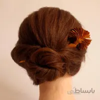 گیره مو طرح گل میخک