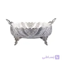 ظرف بیضی نقره نما کد ۱۰۳۱۸