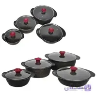 ست قابلمه چدن گرانیتی 10 پارچه استار