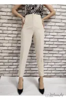 Gizline شلوار یقه بژ زنانه