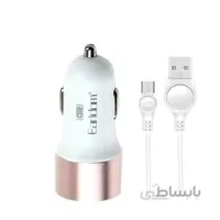 شارژر فندکی ارلدام مدل ES-123 به همراه کابل MicroUSB