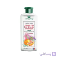 شامپو کراتینه موی چرب کاسمکولوژی حجم 400ml