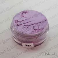 رنگ گریم بنفش سوسنی متالیک شماره m5 سیلک
