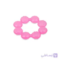 دندانگیر حلقه ای صورتی نابی Nuby
