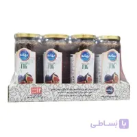 مربا انجیر 600 گرم بهانه بسته 12 عددی ا Bahaneh Fig jam pack of 12