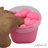 ژل بازی اسلایم خامه ای مدل super slime