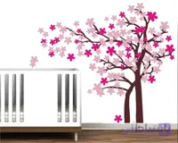 استیکر و برچسب دیواری درخت و شکوفه کد h048