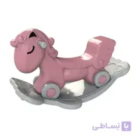 الاکلنگ کودک تعادلی دو کاره پونی یک نفره رنگ صورتی P/PS5220/B