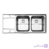 سینک توکار استیل البرز مدل 738