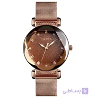 ساعت مچی عقربه ای زنانه اسکمی مدل 9188brown