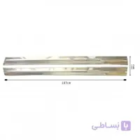 رکاب استیل پهن پیکان سواری