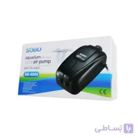 پمپ هوای دو خروجی آکواریوم سوبو (کم صدا) SOBO air pump SB-8806
