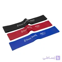 کش پیلاتس مینی لوپ ترابند TheraBand پک سه عددی