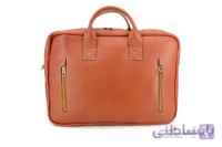 کیف اداری اسپرت چرم طبیعی گاوی فلوتر عسلی