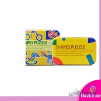 تطابق اشکال چوبی جعبه فلزی (زرد)