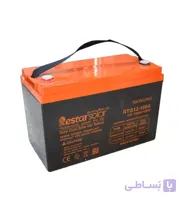 باتری خورشیدی 100 آمپر ۱۲ ولت دیپ سایکل ژل رستار سولار ا Solar Battery deep cycle 12v 100A/h Restar Solar