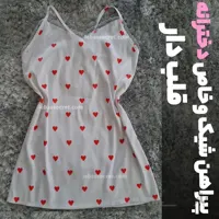 پیراهن زنانه پشت گردنی قلبی victoria114